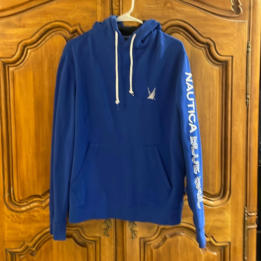 Nautica blue hoodie S